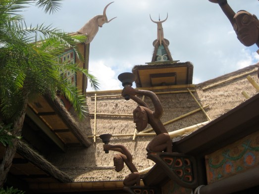 Outside the Enchanted Tiki Room