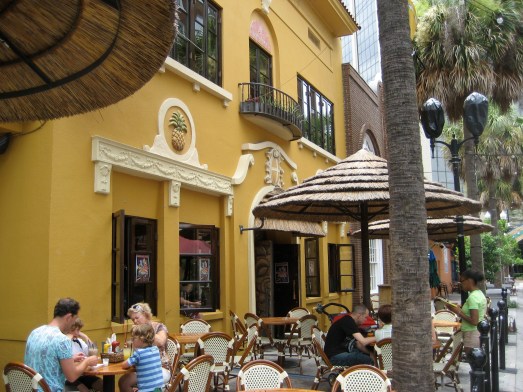 Patio of Waitiki Retro Tiki Lounge