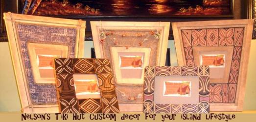 Nelson's Tiki Hut frames