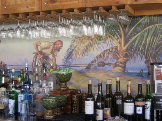 The Beachcomber Cafe's volcano bowl