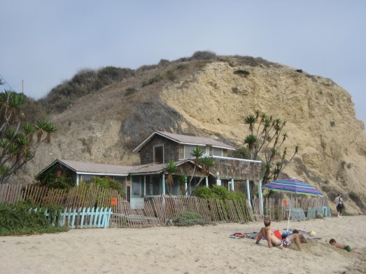 Condemned beach house at Crystal Cove