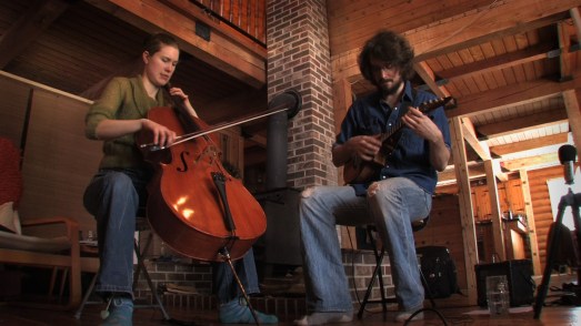 James Hill and Anne Davison - Photo from www.mightyukemovie.com